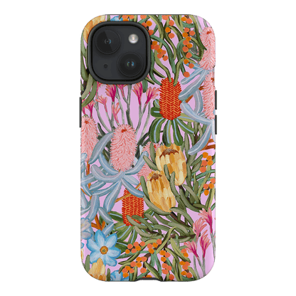 Floral Sorbet Printed Phone Cases iPhone 15 / Armoured MagSafe by Amy Gibbs - The Dairy