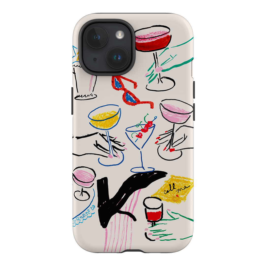Girls Night Out Printed Phone Cases iPhone 15 / Armoured by Phthalo Ruth - The Dairy