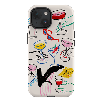 Girls Night Out Printed Phone Cases iPhone 15 / Armoured by Phthalo Ruth - The Dairy