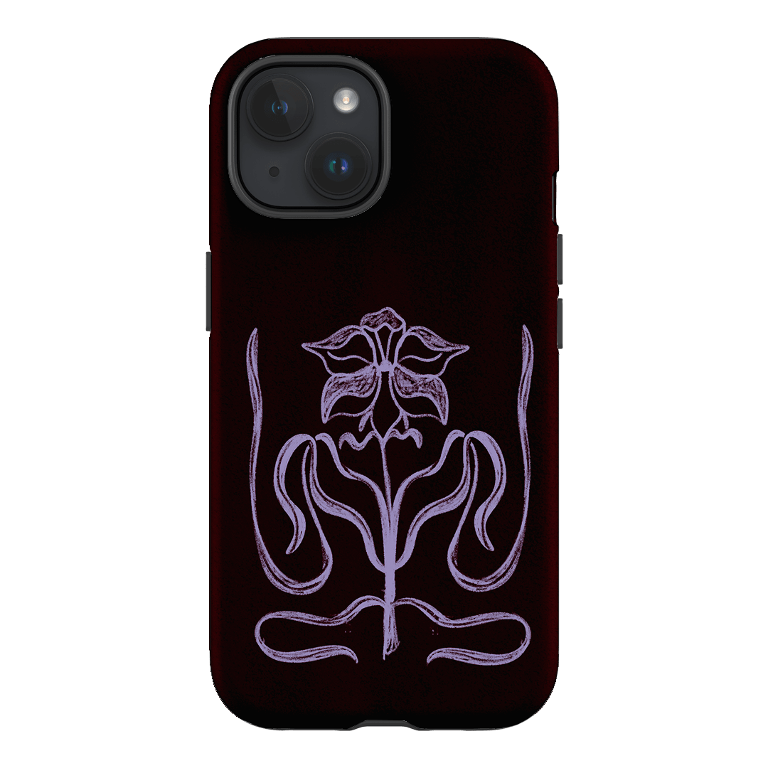 Growth Burgundy Printed Phone Cases by The Dairy - The Dairy