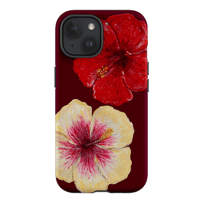 Hibiscus Flower Printed Phone Cases iPhone 15 / Armoured by BG. Studio - The Dairy