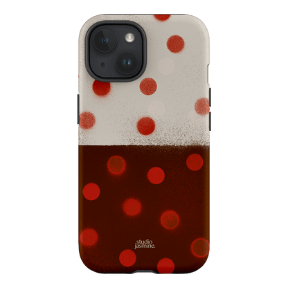 Ladybug Polka Dot Printed Phone Cases iPhone 15 / Armoured by Jasmine Dowling - The Dairy