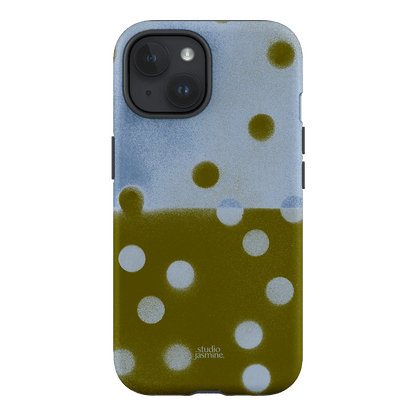 Lake Polka Dot Printed Phone Cases iPhone 15 / Armoured by Jasmine Dowling - The Dairy
