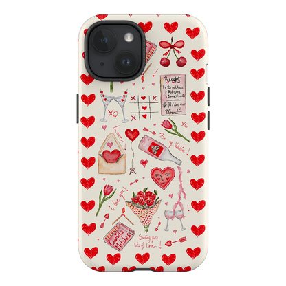 Love Note Printed Phone Cases iPhone 15 / Armoured by BG. Studio - The Dairy