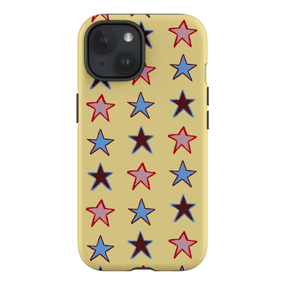 Lucky Stars Butter Printed Phone Cases iPhone 15 / Armoured by BG. Studio - The Dairy