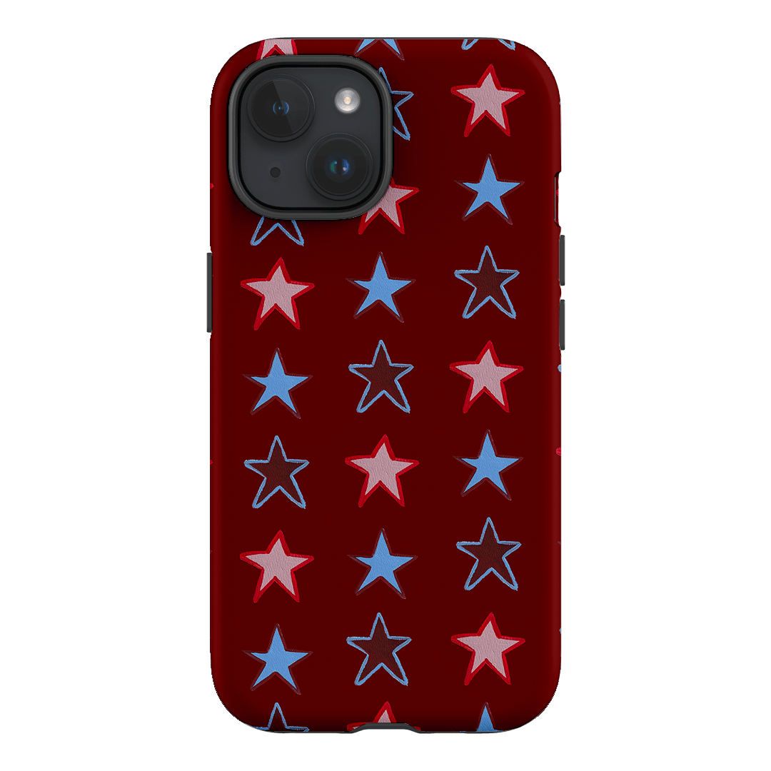 Lucky Stars Rouge Printed Phone Cases iPhone 15 / Armoured by BG. Studio - The Dairy