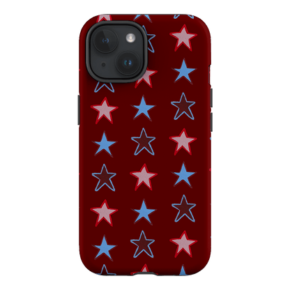 Lucky Stars Rouge Printed Phone Cases iPhone 15 / Armoured by BG. Studio - The Dairy