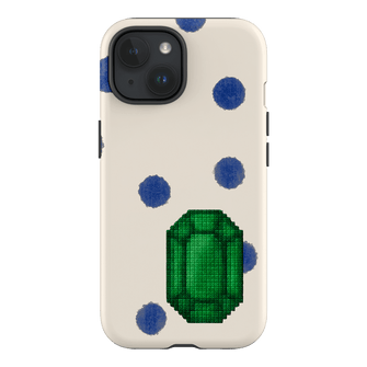 May Emerald Printed Phone Cases iPhone 15 / Armoured by Joiana - The Dairy