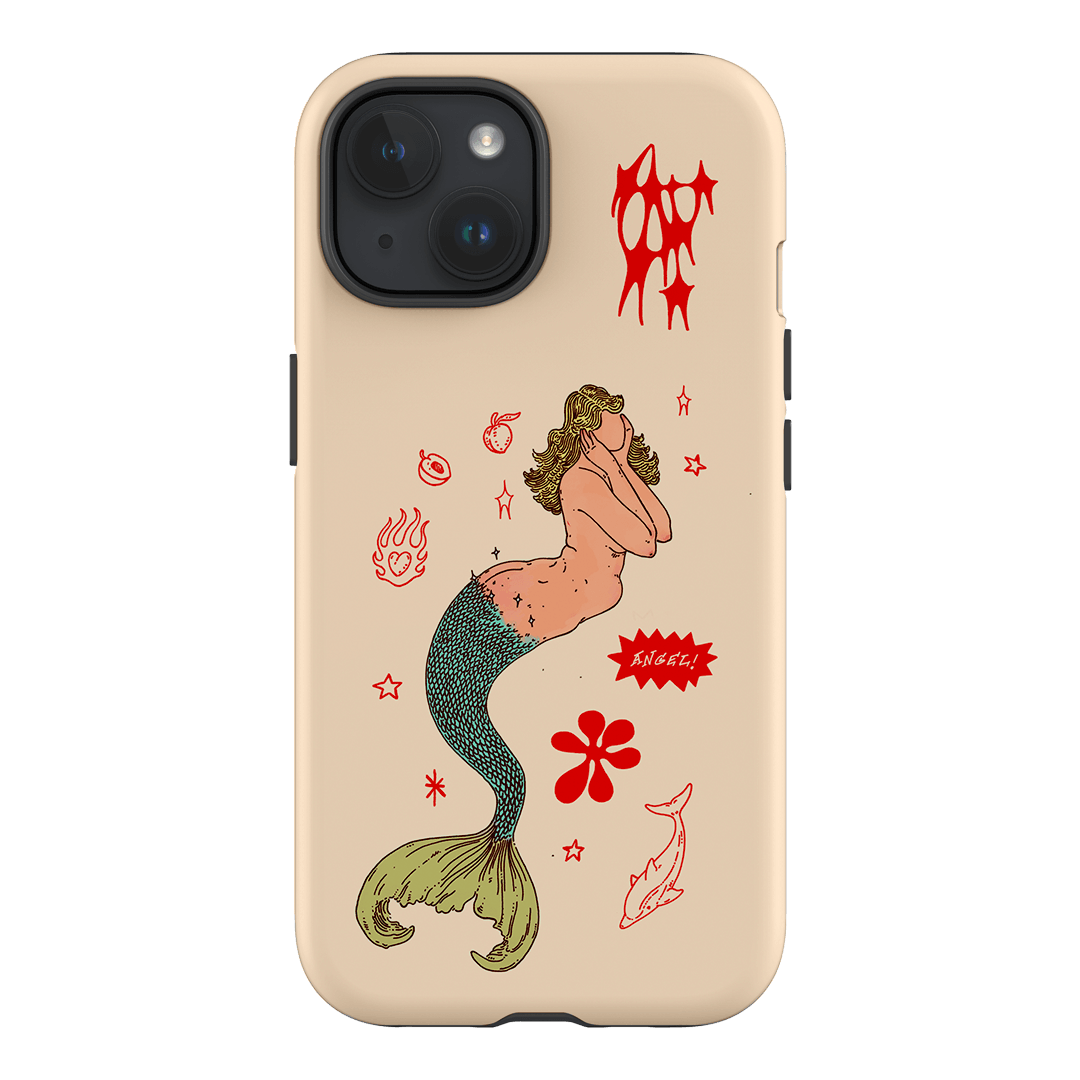 Mimi Cream Printed Phone Cases iPhone 15 / Armoured by Easty Beasty - The Dairy
