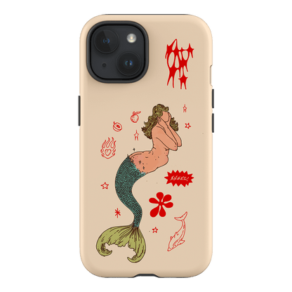 Mimi Cream Printed Phone Cases iPhone 15 / Armoured by Easty Beasty - The Dairy