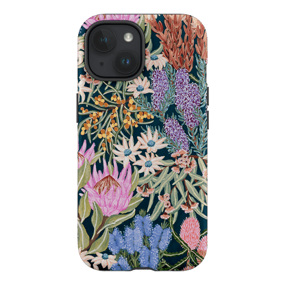 Moonlit Floral Printed Phone Cases iPhone 15 / Armoured by Amy Gibbs - The Dairy