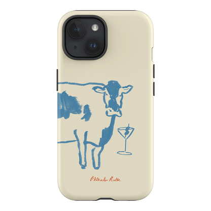 Mootini Blue Printed Phone Cases iPhone 15 / Armoured by Phthalo Ruth - The Dairy