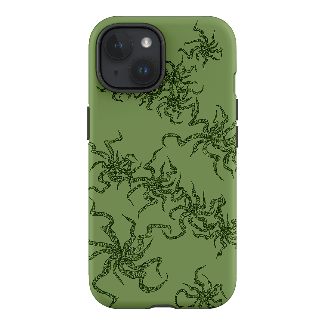 Night Moss Printed Phone Cases iPhone 15 / Armoured by Stormi Bree - The Dairy