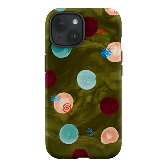 Olive Spot Printed Phone Cases iPhone 15 / Armoured by Charlie Taylor - The Dairy