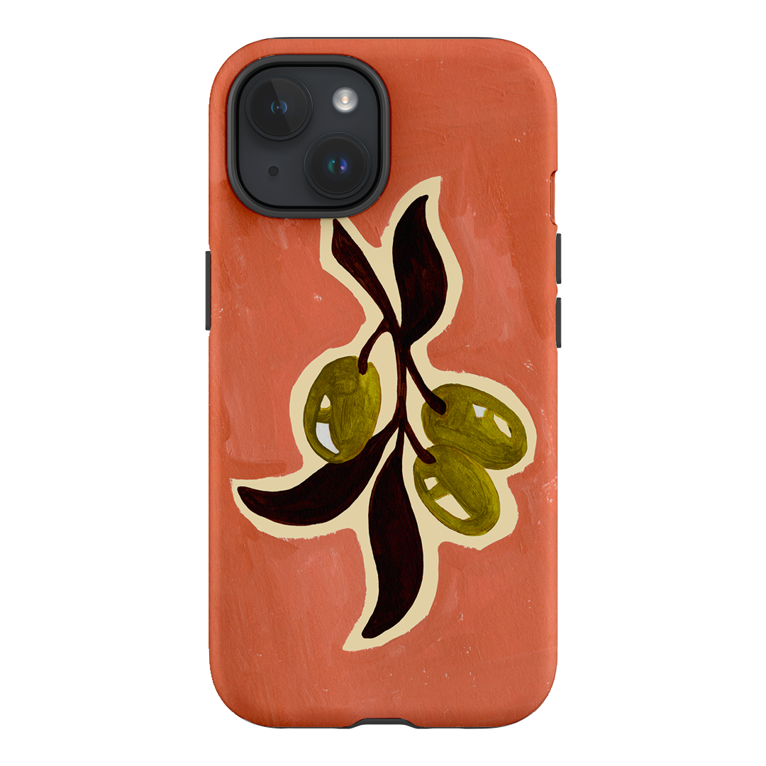 Olives Printed Phone Cases iPhone 15 / Armoured by Studio Bon - The Dairy