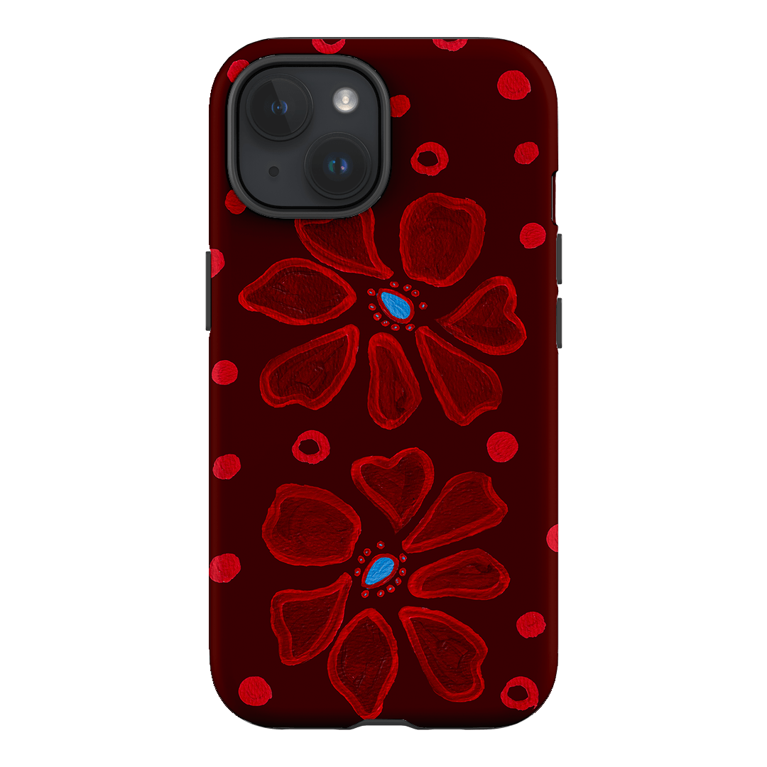 Painted Petal Rouge Printed Phone Cases iPhone 15 / Armoured by BG. Studio - The Dairy