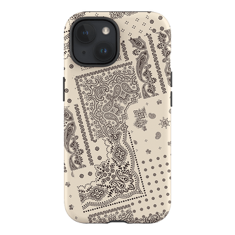 Paisley Ecru Printed Phone Cases iPhone 15 / Armoured by The Dairy - The Dairy