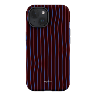 Panama Burgundy Printed Phone Cases iPhone 15 / Armoured by Apero - The Dairy