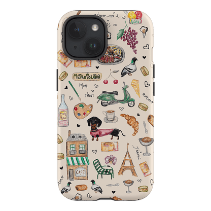 Parisian Daydream Printed Phone Cases iPhone 15 / Armoured by BG. Studio - The Dairy