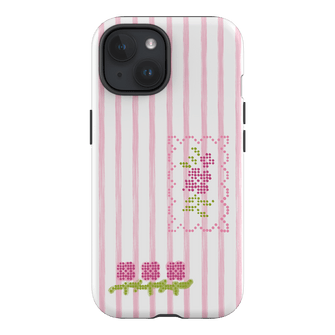 Patchwork Pink Printed Phone Cases iPhone 15 / Armoured by Kayla Carr - The Dairy