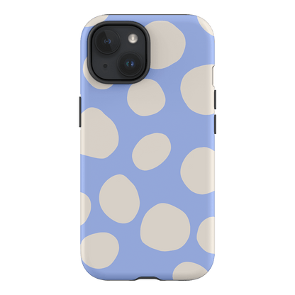 Pebbles Periwinkle Salt Printed Phone Cases iPhone 15 / Armoured by Veronica Tucker - The Dairy
