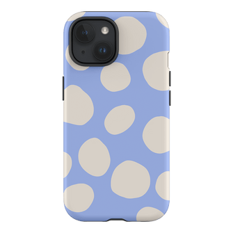Pebbles Periwinkle Salt Printed Phone Cases iPhone 15 / Armoured by Veronica Tucker - The Dairy