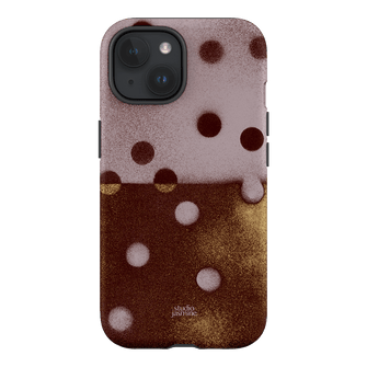 Rust Polka Dot Printed Phone Cases iPhone 15 / Armoured by Jasmine Dowling - The Dairy