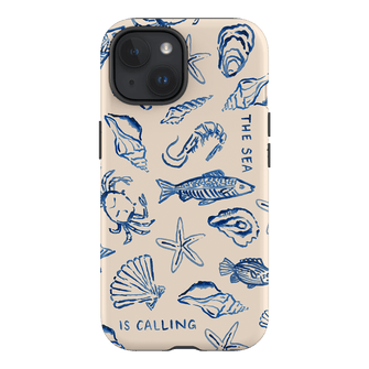 Sea Call Printed Phone Cases iPhone 15 / Armoured by Cass Deller - The Dairy