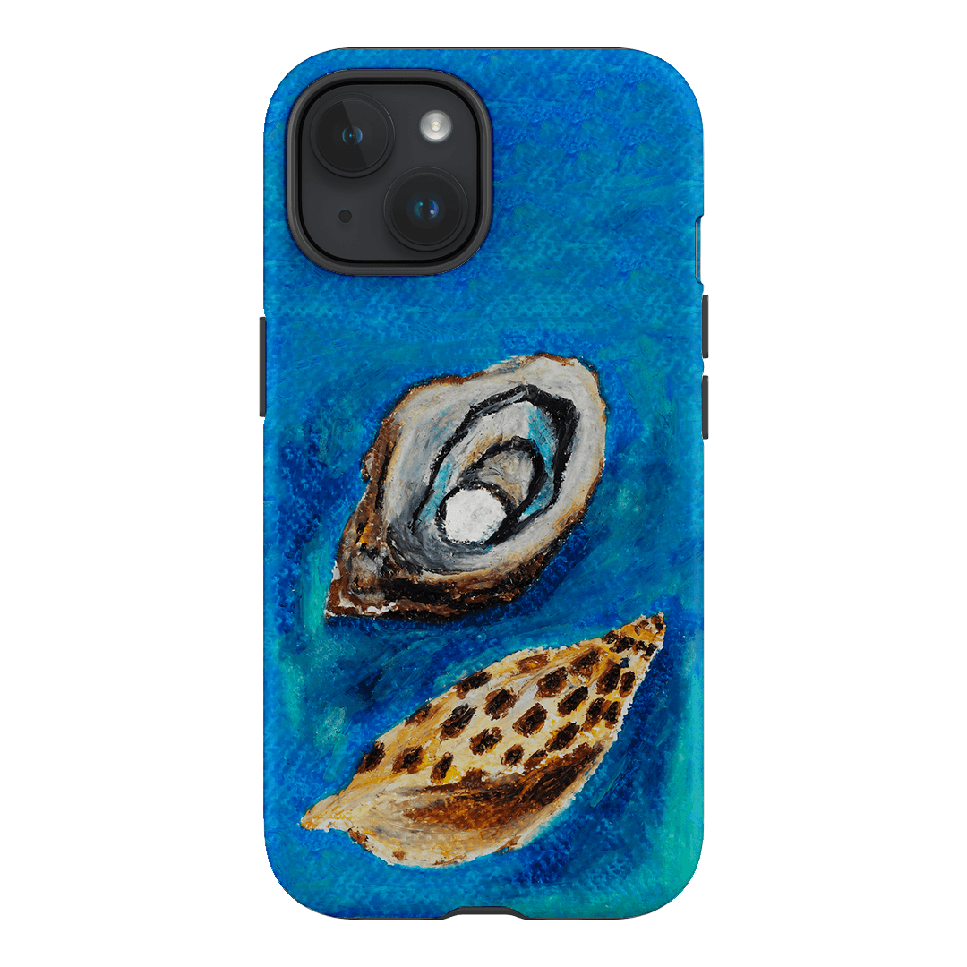 Sea Shells Printed Phone Cases iPhone 15 / Armoured by Lisa Hu - The Dairy