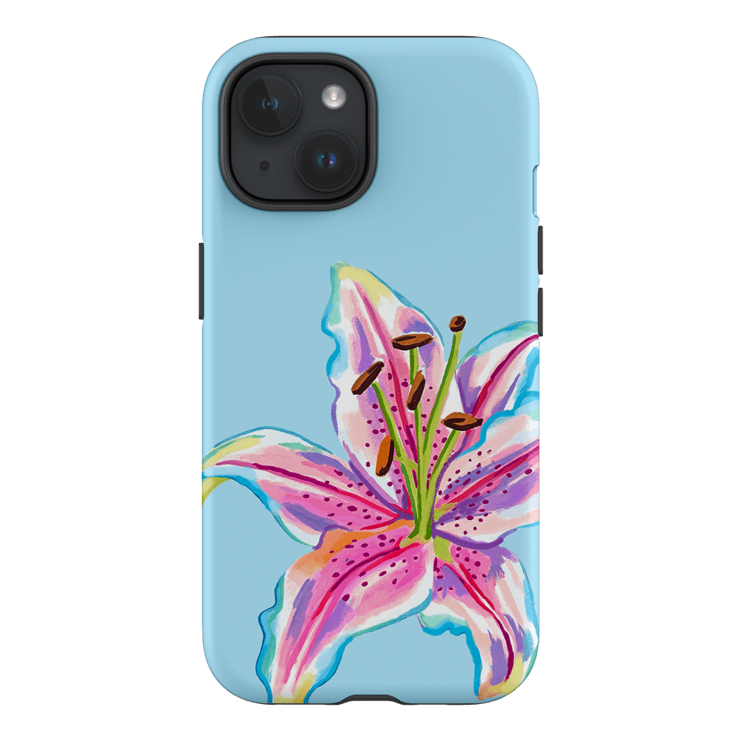 Sky Lily Printed Phone Cases iPhone 15 / Armoured by Femke Studio - The Dairy