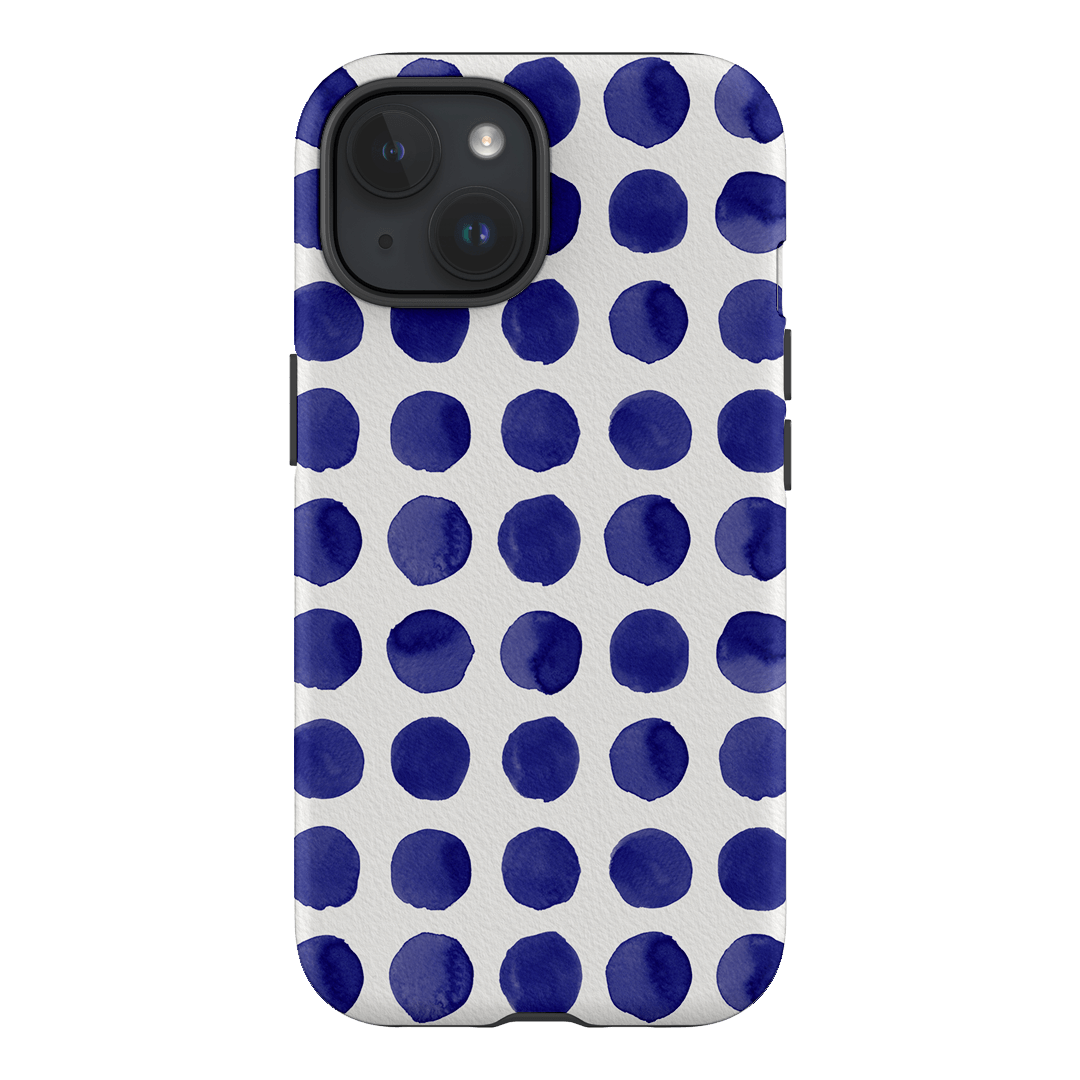 Spots in Blueberry Printed Phone Cases by The Dairy - The Dairy