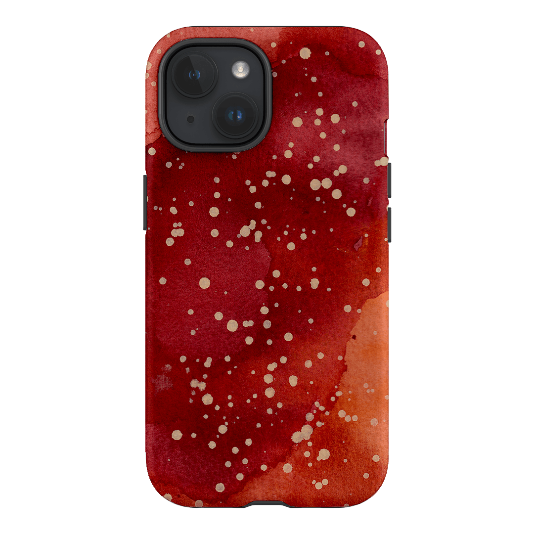 Spotty Rust Printed Phone Cases iPhone 15 / Armoured by The Dairy - The Dairy