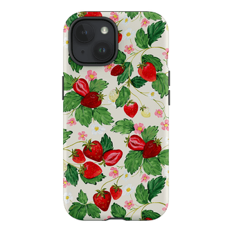 Strawberry Patch Printed Phone Cases iPhone 15 / Armoured by Ellie Mae - The Dairy