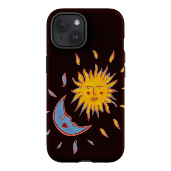 Sun & Moon Plum Printed Phone Cases iPhone 15 / Armoured by BG. Studio - The Dairy