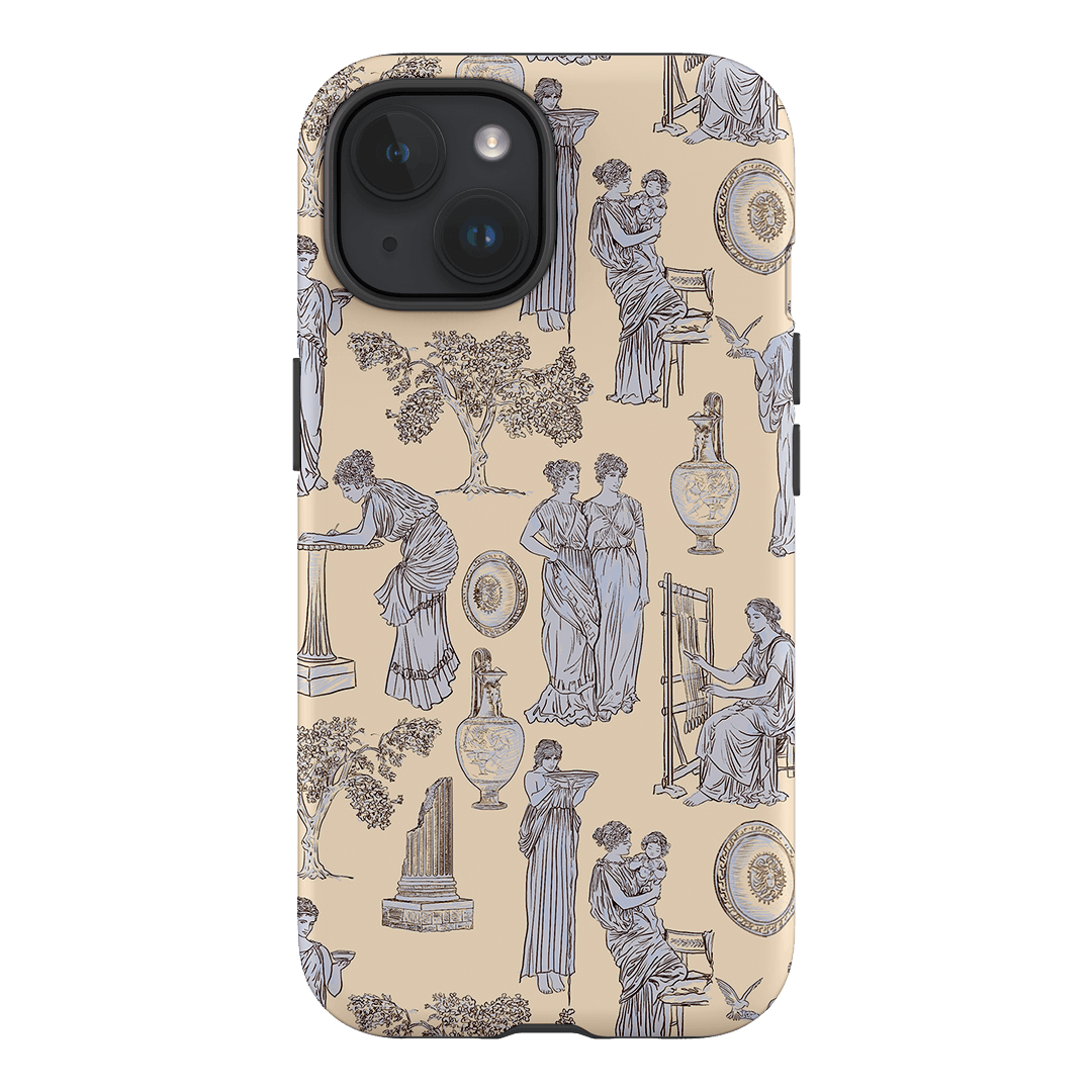 Symposium Alabaster Printed Phone Cases iPhone 15 / Armoured by Veronica Tucker - The Dairy