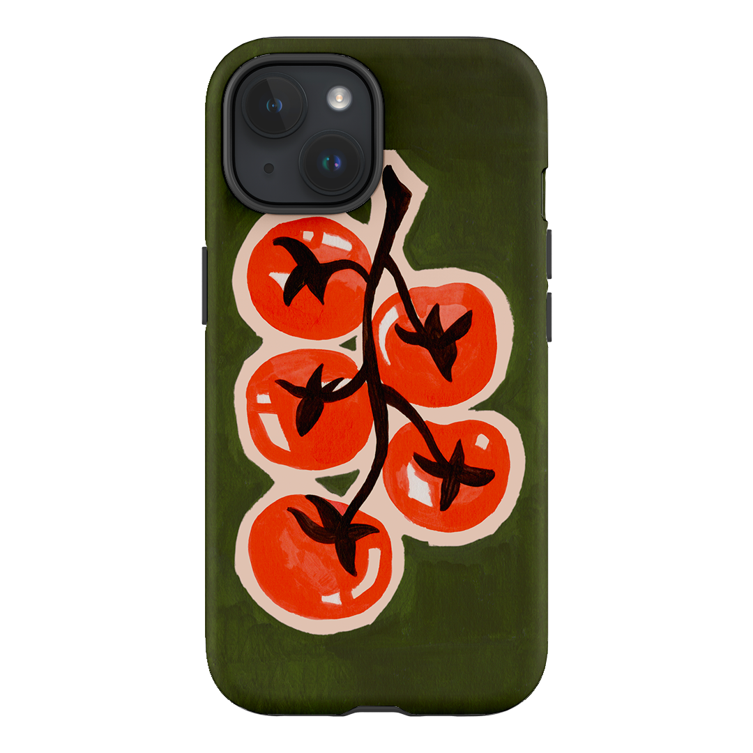 Tomatoes Printed Phone Cases iPhone 15 / Armoured by Studio Bon - The Dairy