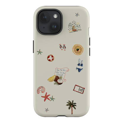 Vacay All Day Cream Printed Phone Cases by Antipodean - The Dairy