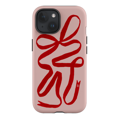 Valentine Ribbon Printed Phone Cases by Jasmine Dowling - The Dairy