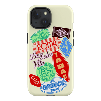 Well Travelled Printed Phone Cases iPhone 15 / Armoured by The Dairy - The Dairy