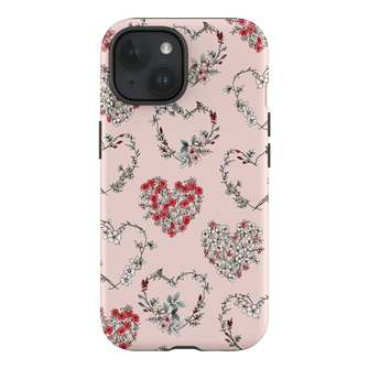Wild Heart Wreath Printed Phone Cases iPhone 15 / Armoured by Typoflora - The Dairy