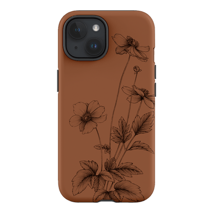 Windflowers Study Printed Phone Cases iPhone 15 / Armoured by Typoflora - The Dairy