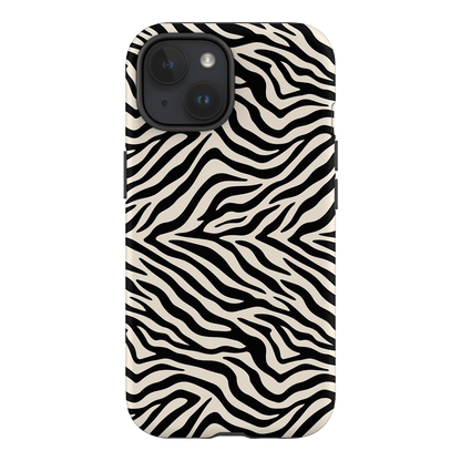 Zebra Ink Printed Phone Cases iPhone 15 / Armoured by The Dairy - The Dairy