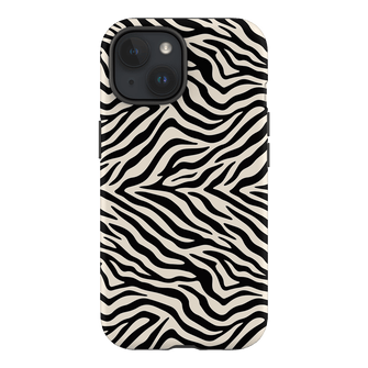 Zebra Ink Printed Phone Cases iPhone 15 / Armoured by The Dairy - The Dairy
