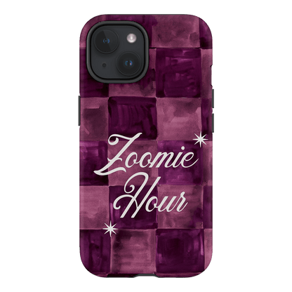 Zoomie Hour Cherry Printed Phone Cases iPhone 15 / Armoured by Lisa Hu - The Dairy