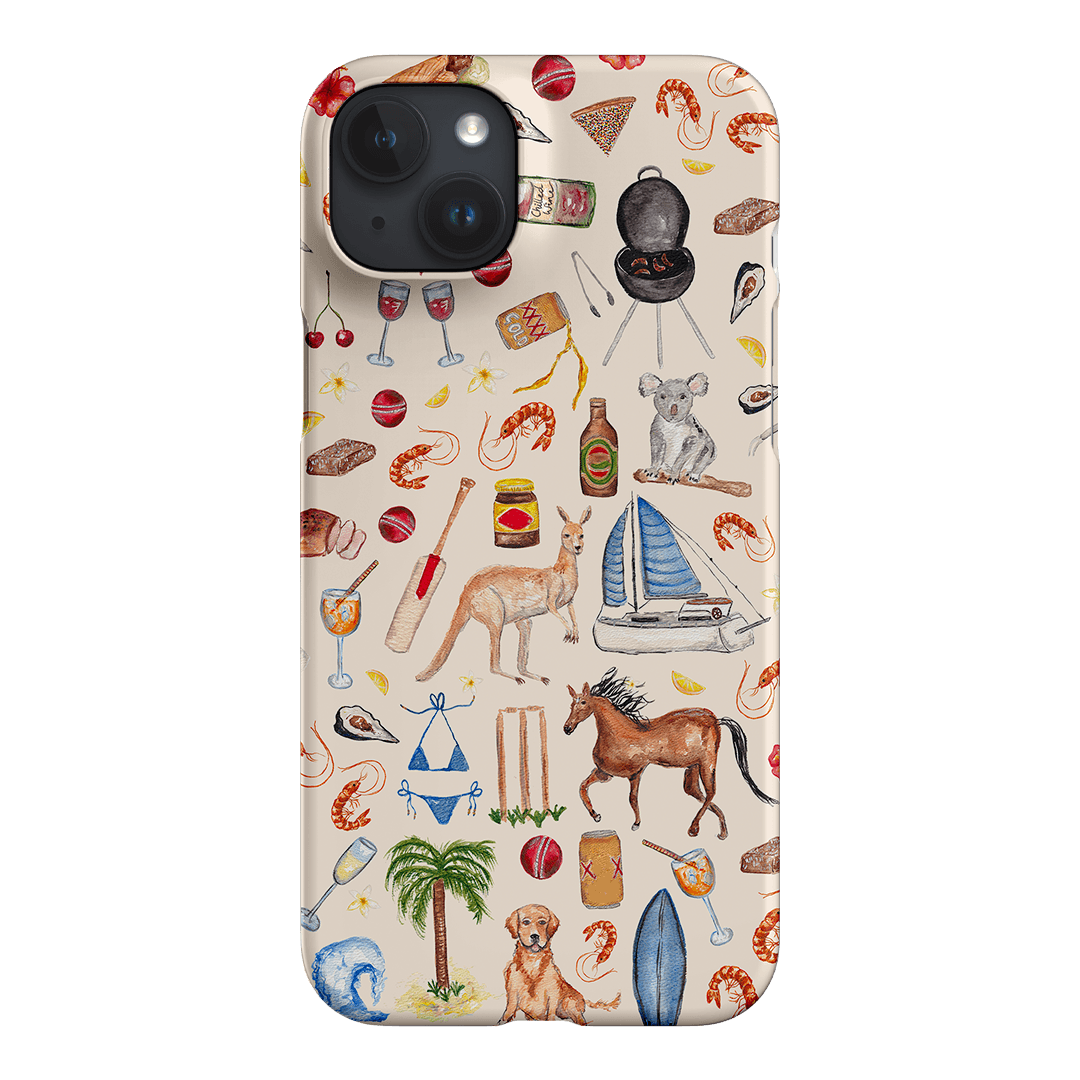 Aussie Icons Printed Phone Cases iPhone 15 Plus / Snap by BG. Studio - The Dairy