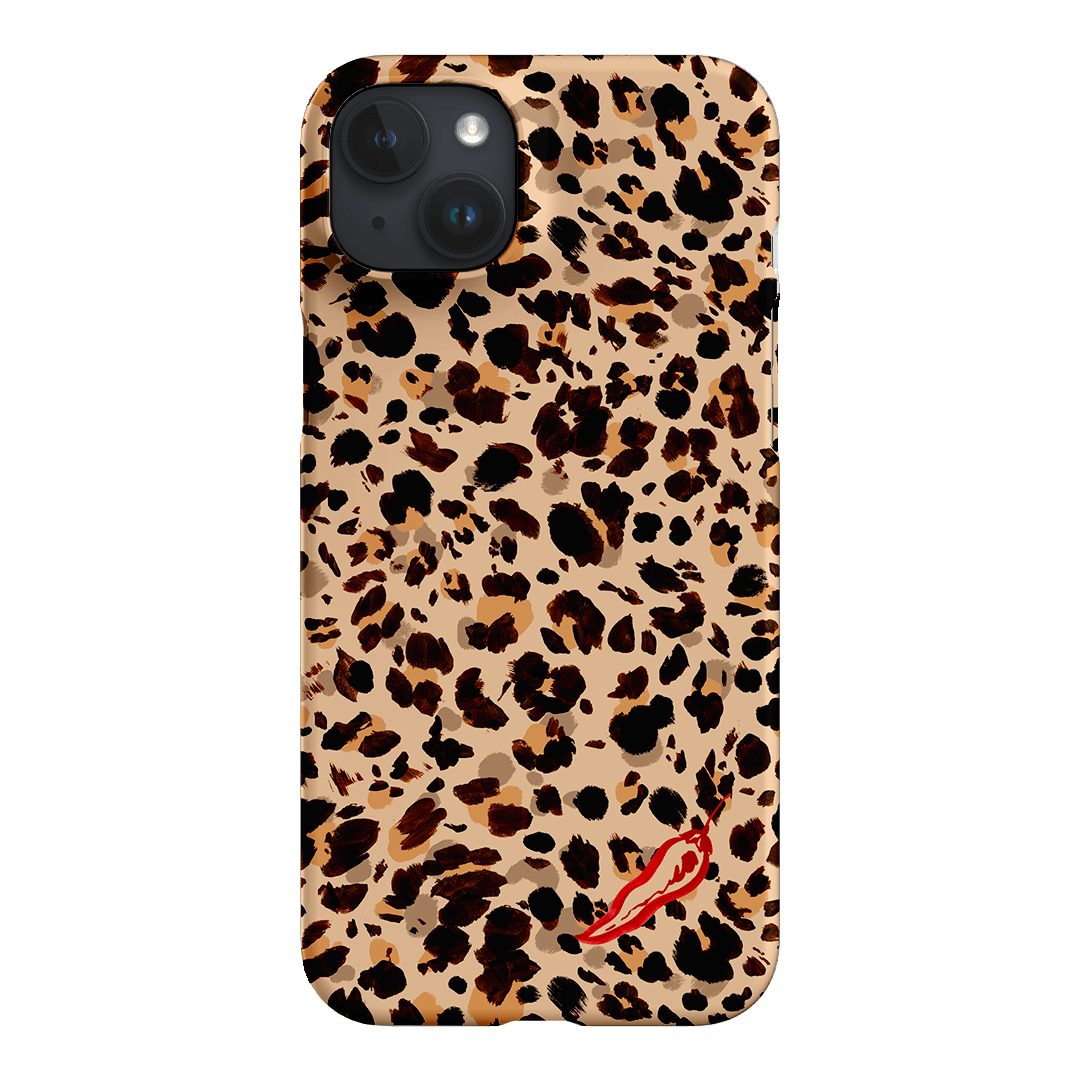 Chilli Leopard Printed Phone Cases iPhone 15 Plus / Snap by Charlie Taylor - The Dairy