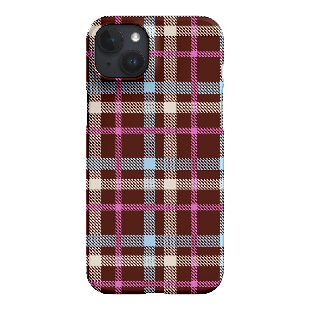 Confetti Plaid Printed Phone Cases iPhone 15 Plus / Snap by The Dairy - The Dairy