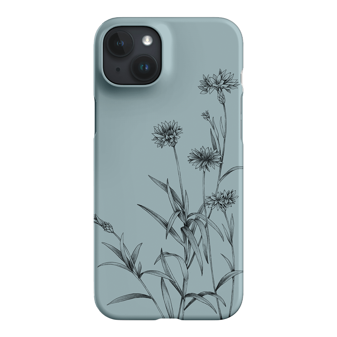 Cornflowers Study Printed Phone Cases iPhone 15 Plus / Snap by Typoflora - The Dairy