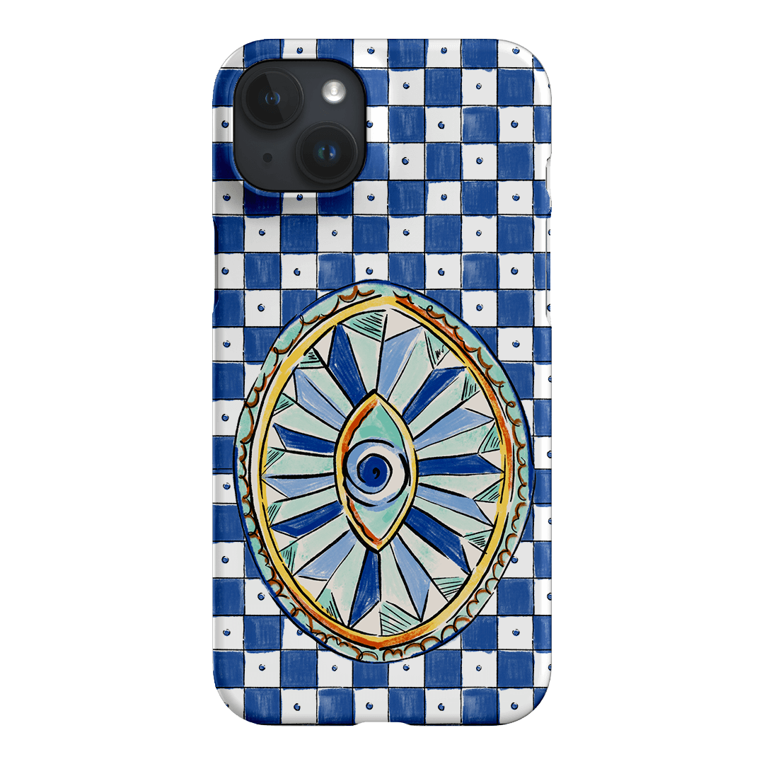 Evil Eye Printed Phone Cases iPhone 15 Plus / Snap by Fenton & Fenton - The Dairy