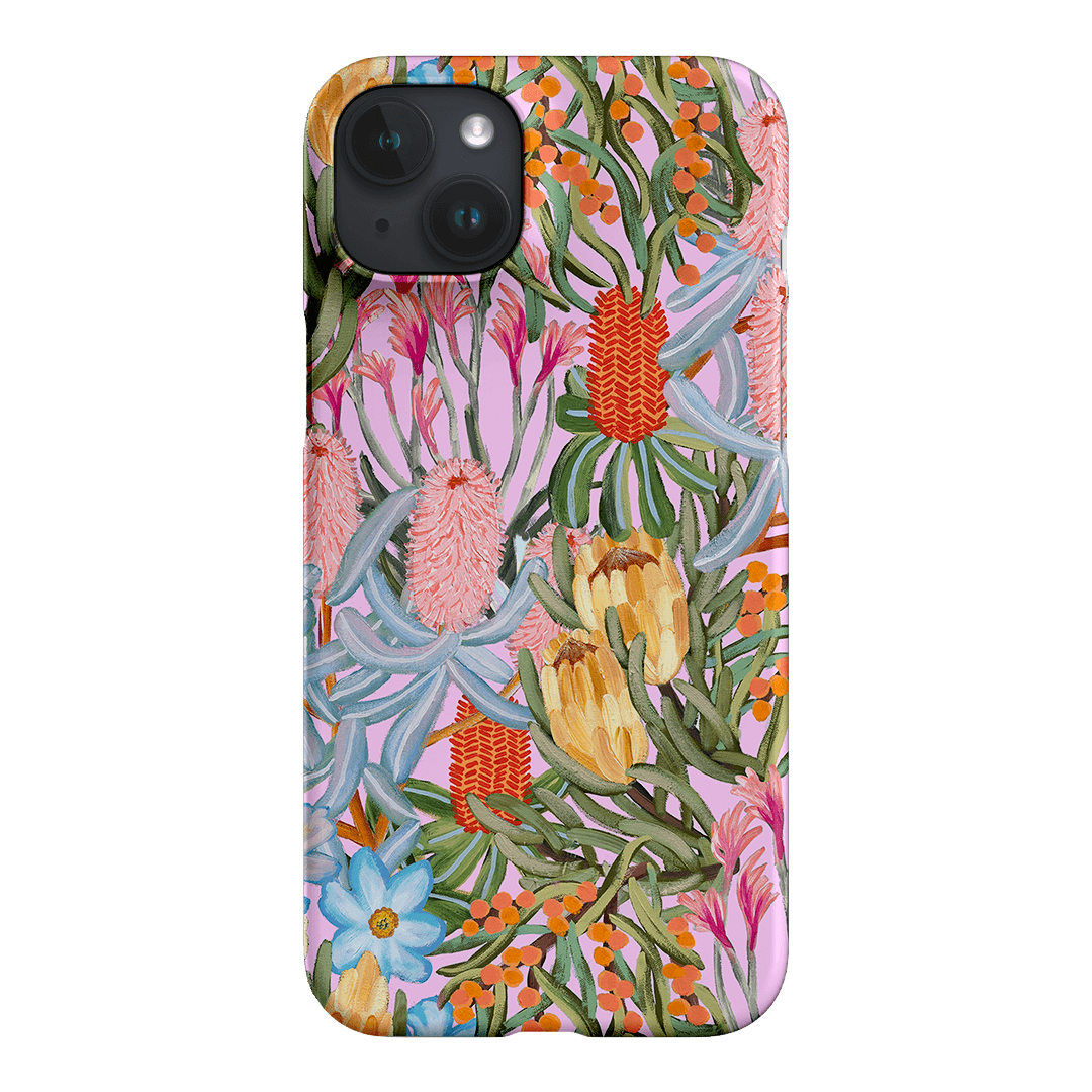 Floral Sorbet Printed Phone Cases iPhone 15 Plus / Snap by Amy Gibbs - The Dairy